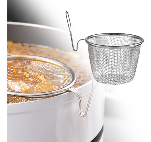 Escurridor De Cocina De Acero Inoxidable Con Asa Pequeño