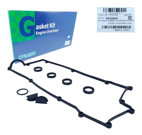Imagen 4 de 8 de Kit Juego Empacaduras Elantra 1.6 2005 2006 2007 2008 Orig