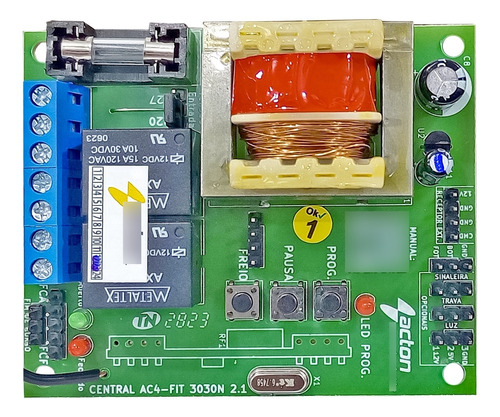 Central De Comando Motor Para Portão Peccinin 3030 Gatter