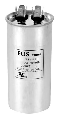 Capacitor Eos 45mfd 440v