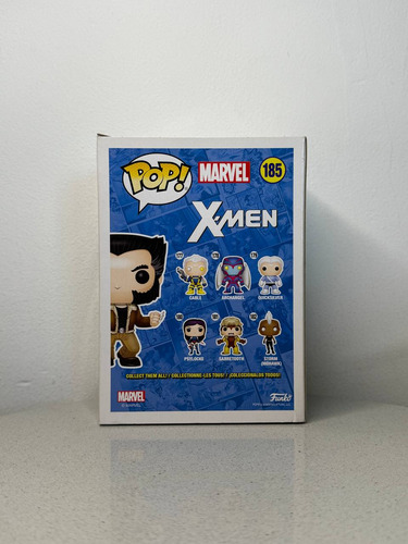 Funko Pop - Logan- #185 - X Men - Marvel (Usado)