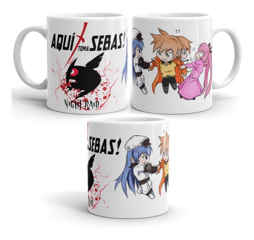 Mugs Akame Ga Kill Personalizado Con Nombre Taza Anime Geek