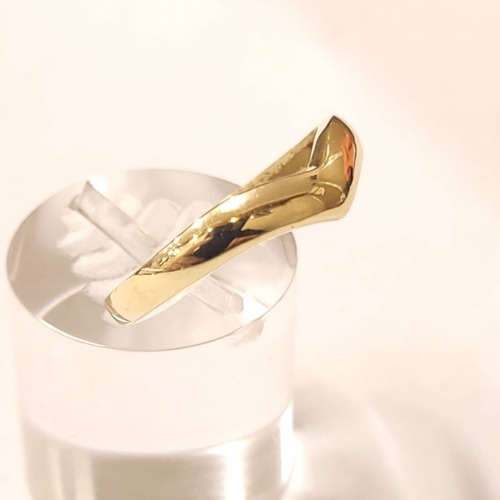 Anillo Oro 18kts En V 2,0grs N°16 Brumat