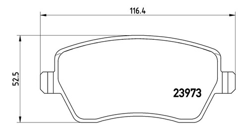 Balatas Delanteras Nissan Micra 1.4l L4 05 A 07 Brembo