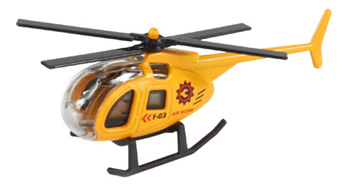 3 X 6x1/64 Aleación Fundida Helicóptero Avión 3 Piezas