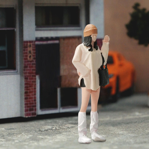 Figura De Niña A Escala 1/64, Modelo Dioramas, Proyectos De