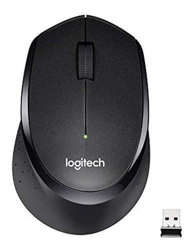 Ratón Grande Logitech M330 Silent Plus Inalámbrico - Negro