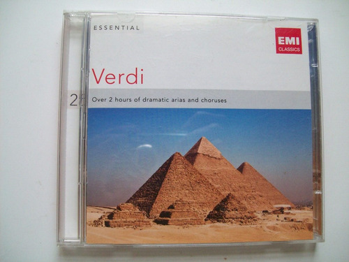 Essential Verdi 2 Cds Emi Imp. Operas Fragm. Y Arias (r)