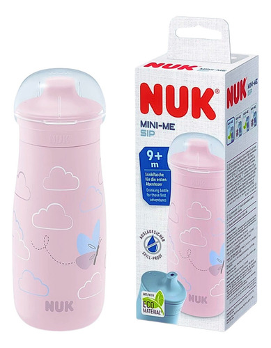 Vaso Nuk Mini Me Pp 300ml Mariposa +9m
