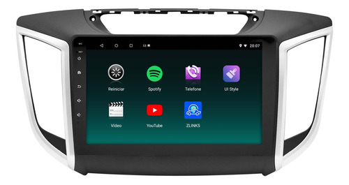 Multimidia Creta 15/22 Android 14 Carplay Gps Wifi Qled 9p