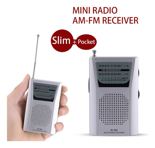 Mini Rádio, Rádio Portátil, Para Uso Doméstico, Viagens,