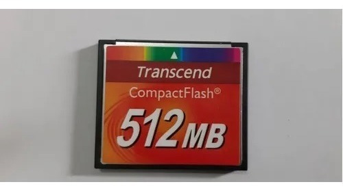 Cartão Memória Compact Flash 512mb Transcend