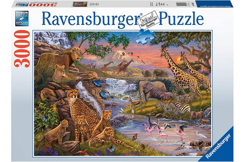 Puzzle Reino Animal - 3000 Piezas Ravensburger