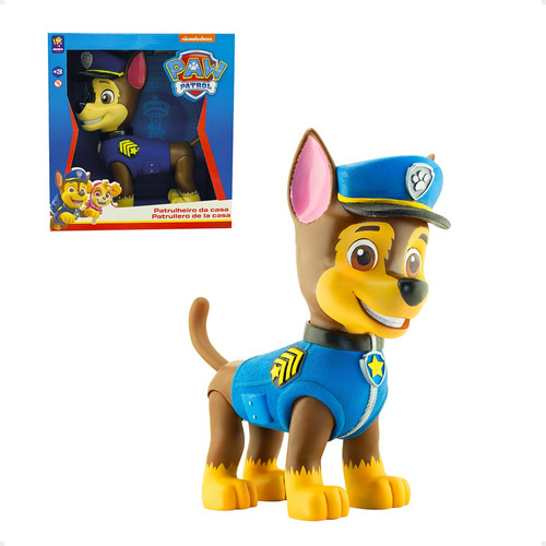 Muñeco Juguete Paw Patrol Chase Gigante 41 Cm Niños C