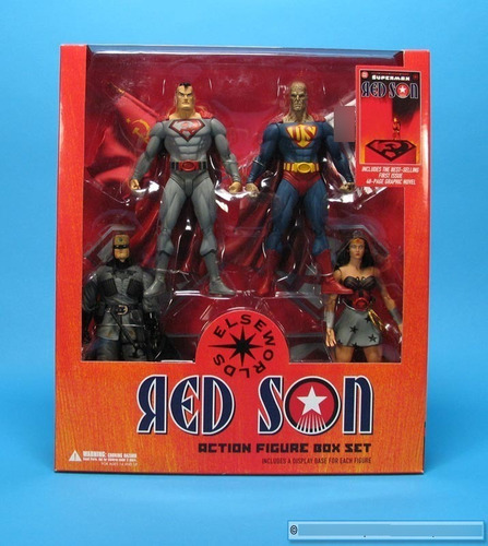 Dc Direct Elseworlds Superman Red Son Box Set Nuevo !!
