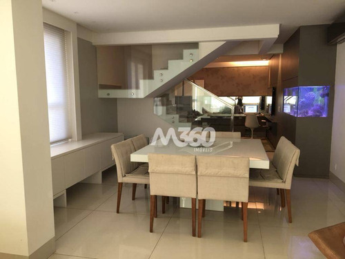 Imagem 12 de 24 de Apartamento Duplex Com 4 Dormitórios À Venda, 264 M² Por R$ 2.050.000,00 - Setor Bueno - Goiânia/go - Ad0001