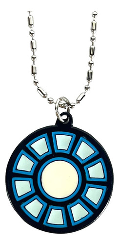 Llavero Dije O Collar Superhéroes Marvel Iron Man