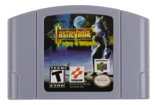 Castlevania Legacy Of Darkness N64 Nintendo Juego Fisico Rpg