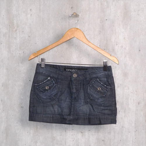 Imagem 1 de 2 de Mini Saia Jeans