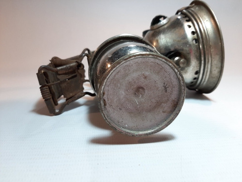 Imagen 7 de 8 de Antiguo Farol Carburo Bicicleta Original Completo Ro 748