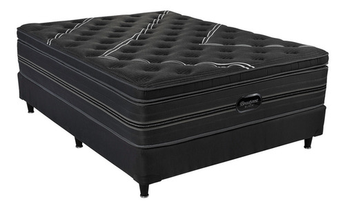 Sommier Europea Simmons Beautyrest Black 2 plazas de 190cmx140cm  negro