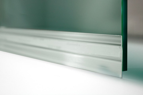 Veda Vedação Rodo Protetor Porta Adesivo Transparente 80cm
