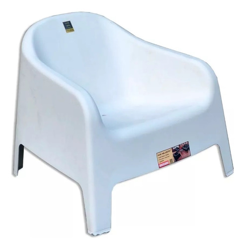 Silla Sillon Skarpo Reforzado  Mascardi Blanco