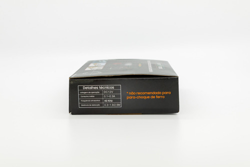 Kit Sensor De Estacionamento 22mm Prata Universal Ré Parachoque Traseiro Serve em todos carros Parachoque Plástico Visor Display Indicador Sonoro
