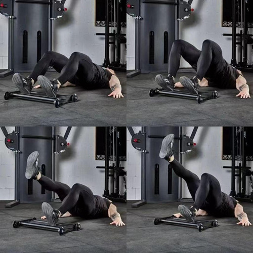 Glute Ham Glider, Glute Workout Heavy Duty Machine Ab Glute