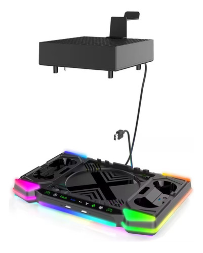 Base Con Ventilador Y Base De Carga Para Xbox Series