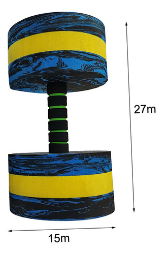 Mancuernas Acuáticas De 2 Piezas, Mancuernas De Agua,