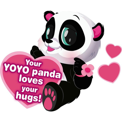 Yoyo El Panda Interactivo Y Accesorios Original De Club Petz