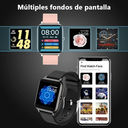 Imagen 3 de 10 de Smartwatch,reloj Inteligente,reloj Impermeable Deportivo
