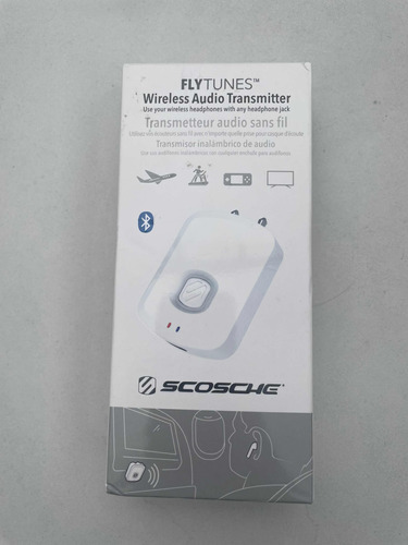 Audio Bluetooth Wireless Trasmitter. Flytunes Marca Scosche.