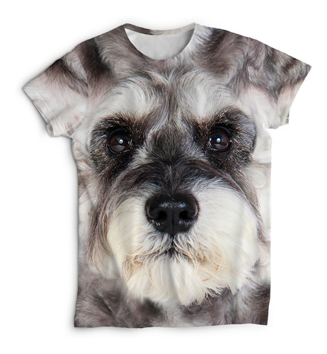 Remera De Perro Schnauzer Colección Furious