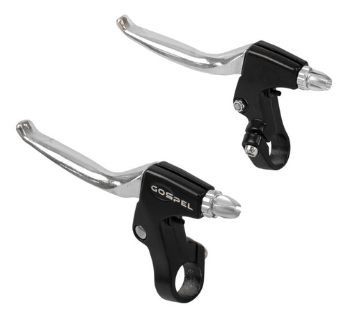 Palancas De Freno Para Bicicleta De Montaña Aluminio Negro