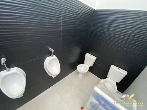 Salão Para Alugar, 250 M² Por R$ 5.400/mês - Vila Alzira - Santo André/sp - Sl0127