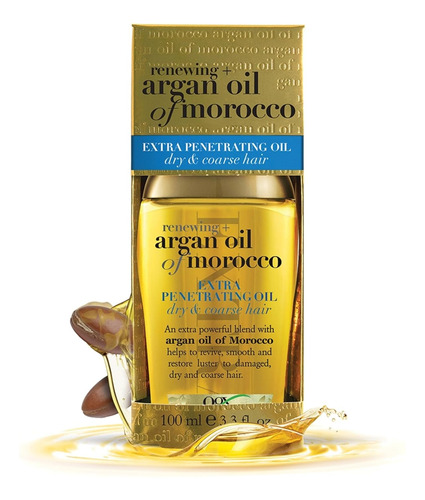 Aceite De Argán Renovador Extra Fuerte + Tratamiento De Acei