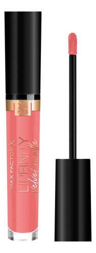 Labial Max Factor Velvet Matte Lipfinity color cool coral