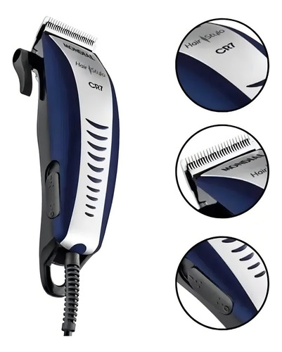 Máquina De Cortar Cabelos Hair Stylo Cr-07 Mondial