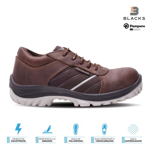Zapatillas De Trabajo Pampero Urbano Con Puntera De Teflon