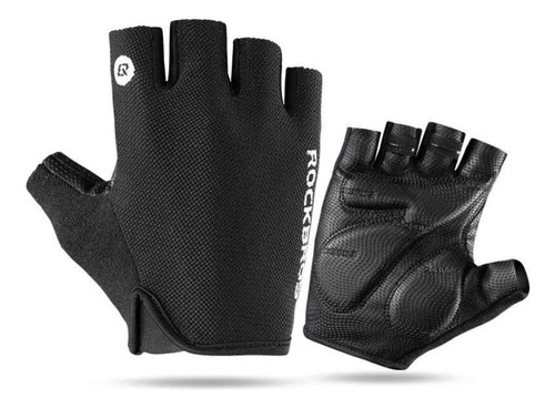 Guantes Cortos Mochos Ciclismo Rocabike S106 Palma Reforzada