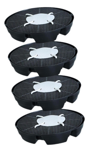 4 Platillos Autorriego Para Plantas, Resistentes, Para Base