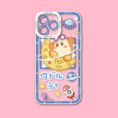 Funda K-kirby De Dibujos Animados Para iPhone 15 14 Pro Max