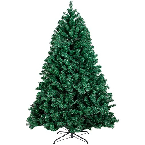 Árbol De Navidad Artificial De 7.5 Pies Con Soporte Metálico