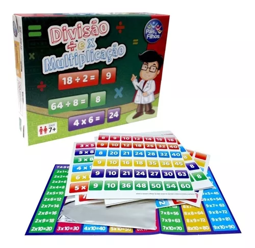 Jogo Infantil Educativo Matematica Divisão E Multiplicação