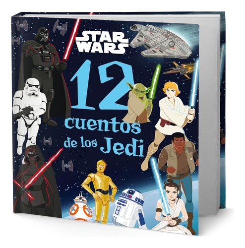 Libro Star Wars [ 12 Cuentos De Los Jedi ] Original