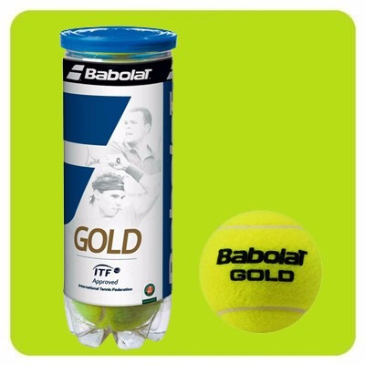 Tubo X3 Pelotas Tenis Babolat Gold All Courts Local Comercio