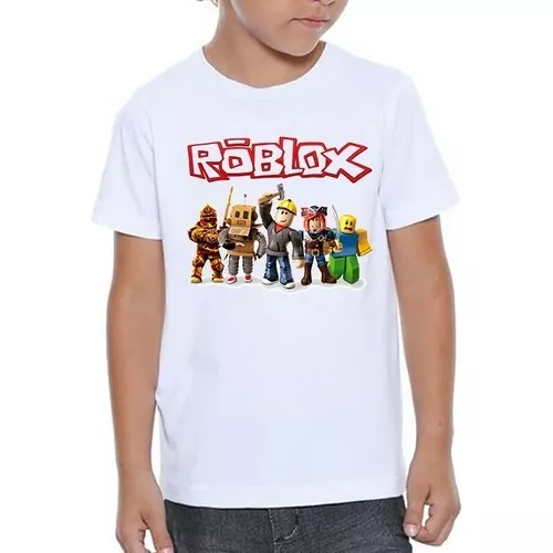 Camiseta Promoção Camisetas Roblox Adulto E Infantil