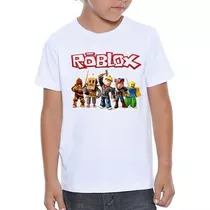 Camiseta Personalizada ROBLOX desenho infantil menino menina jogo